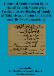 el-ʿAkîdetü't-Tahâviyye